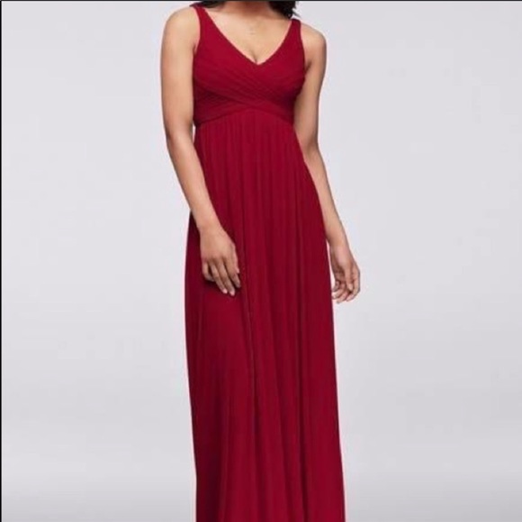 Red Bridesmaid dress - Picture 2 of 4